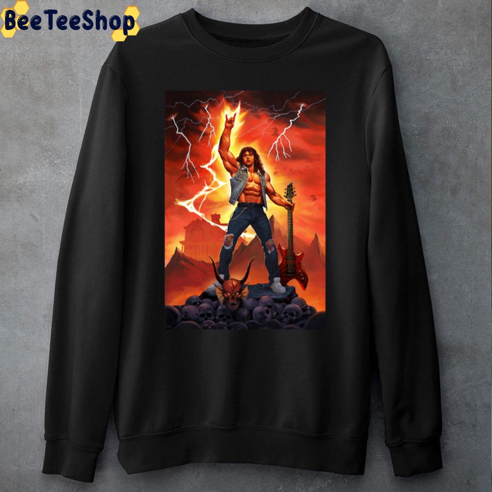 Hellfire Eddie Stranger Stranger Things 4 2022 Unisex T-Shirt Hellfire Eddie Stranger Stranger Things 4 2022 Unisex T-Shirt