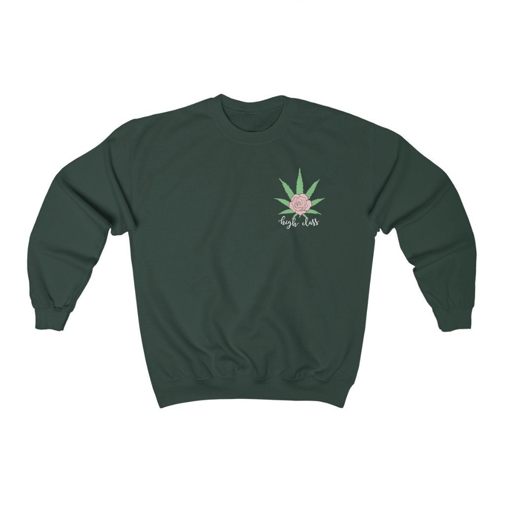 Hight Class 420 Sweater Weed Lover Clothing Unisex Sweatshirt Hight Class 420 Sweater Weed Lover Clothing Unisex Sweatshirt