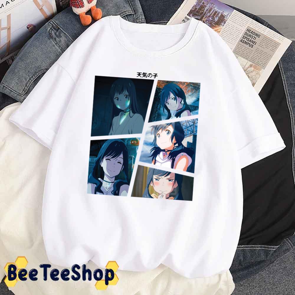 Hina Emotion Kawaii Weathering With You Unisex T-Shirt Hina Emotion Kawaii Weathering With You Unisex T-Shirt