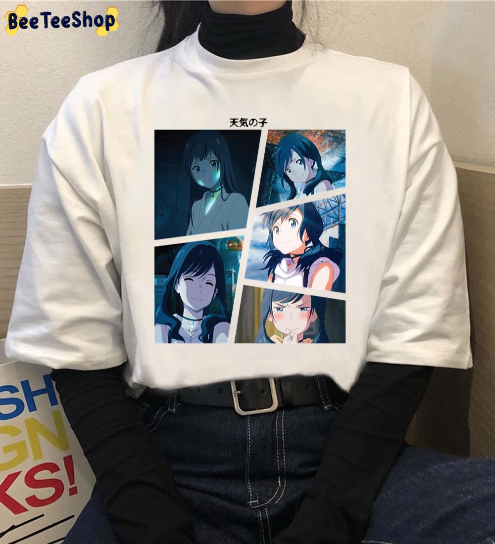 Hina Emotion Kawaii Weathering With You Unisex T-Shirt Hina Emotion Kawaii Weathering With You Unisex T-Shirt