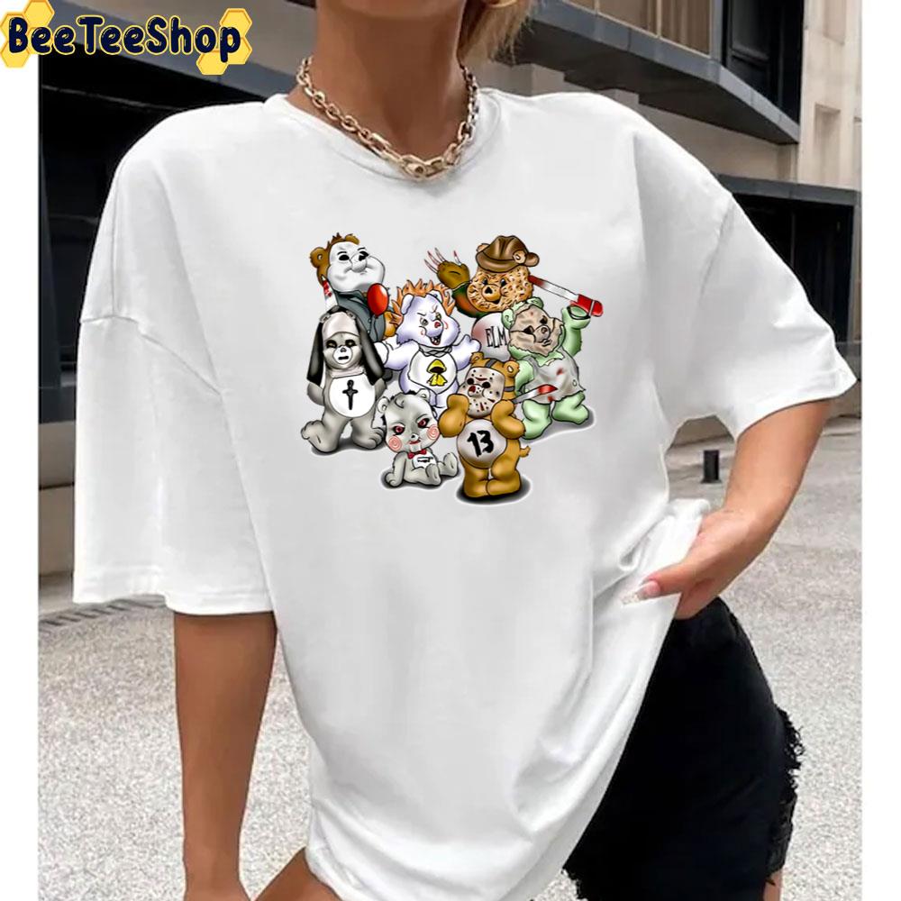 Horror Mashups Horror Bears Unisex T-Shirt Horror Mashups Horror Bears Unisex T-Shirt