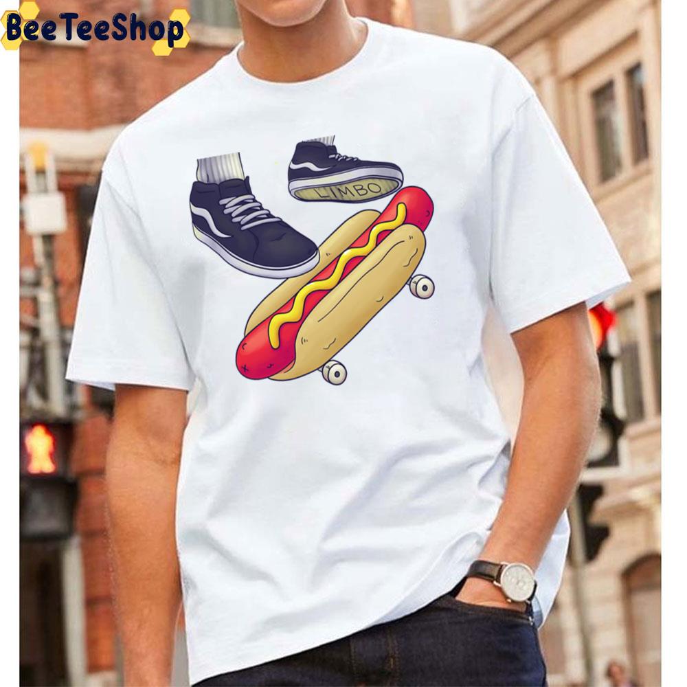 Hot Dog Skateboard Van Shoes Unisex T-Shirt Hot Dog Skateboard Van Shoes Unisex T-Shirt