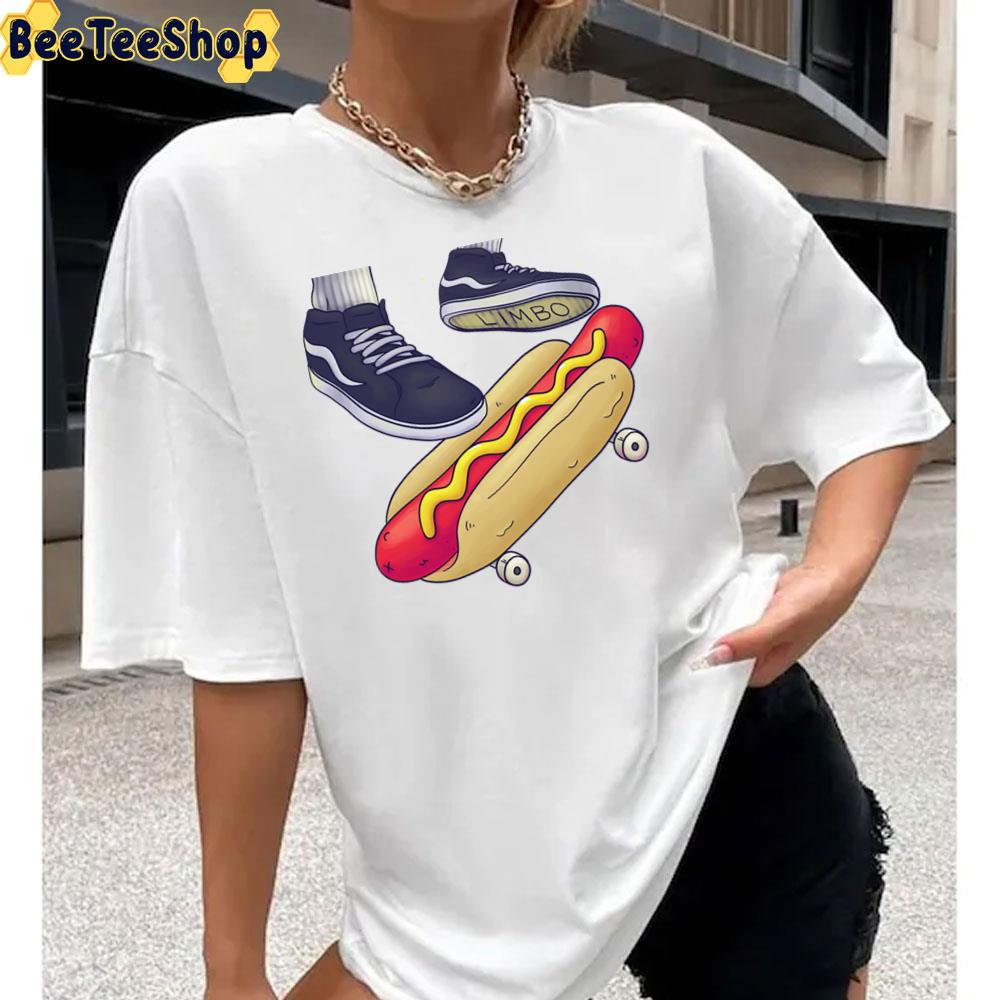 Hot Dog Skateboard Van Shoes Unisex T-Shirt Hot Dog Skateboard Van Shoes Unisex T-Shirt