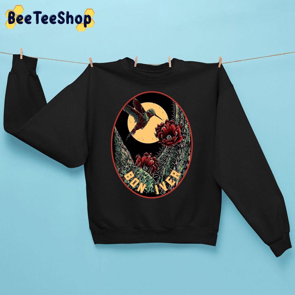 Hummingbird And Cactus Unisex Sweatshirt Hummingbird And Cactus Unisex Sweatshirt