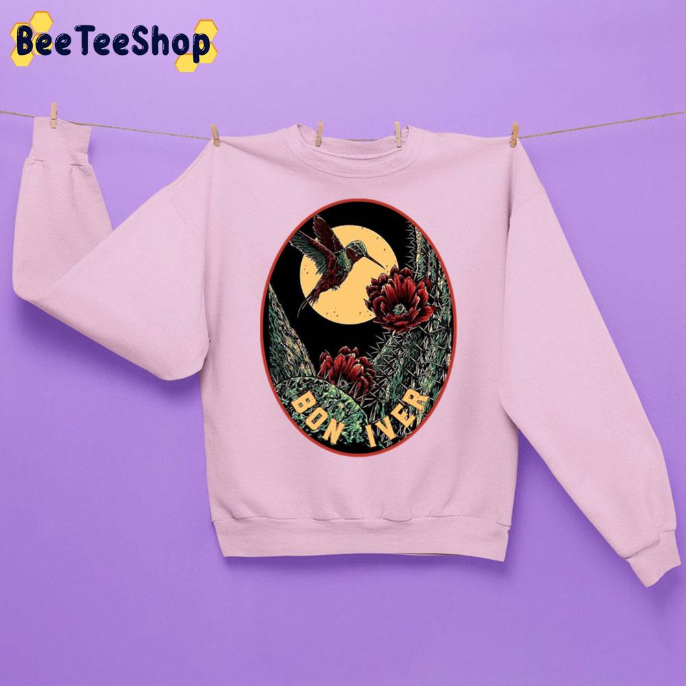 Hummingbird And Cactus Unisex Sweatshirt Hummingbird And Cactus Unisex Sweatshirt
