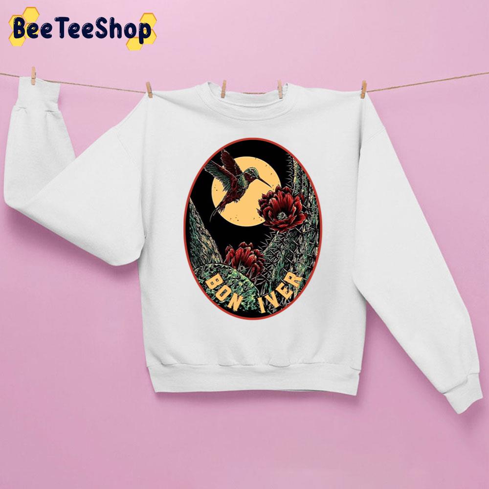 Hummingbird And Cactus Unisex Sweatshirt Hummingbird And Cactus Unisex Sweatshirt