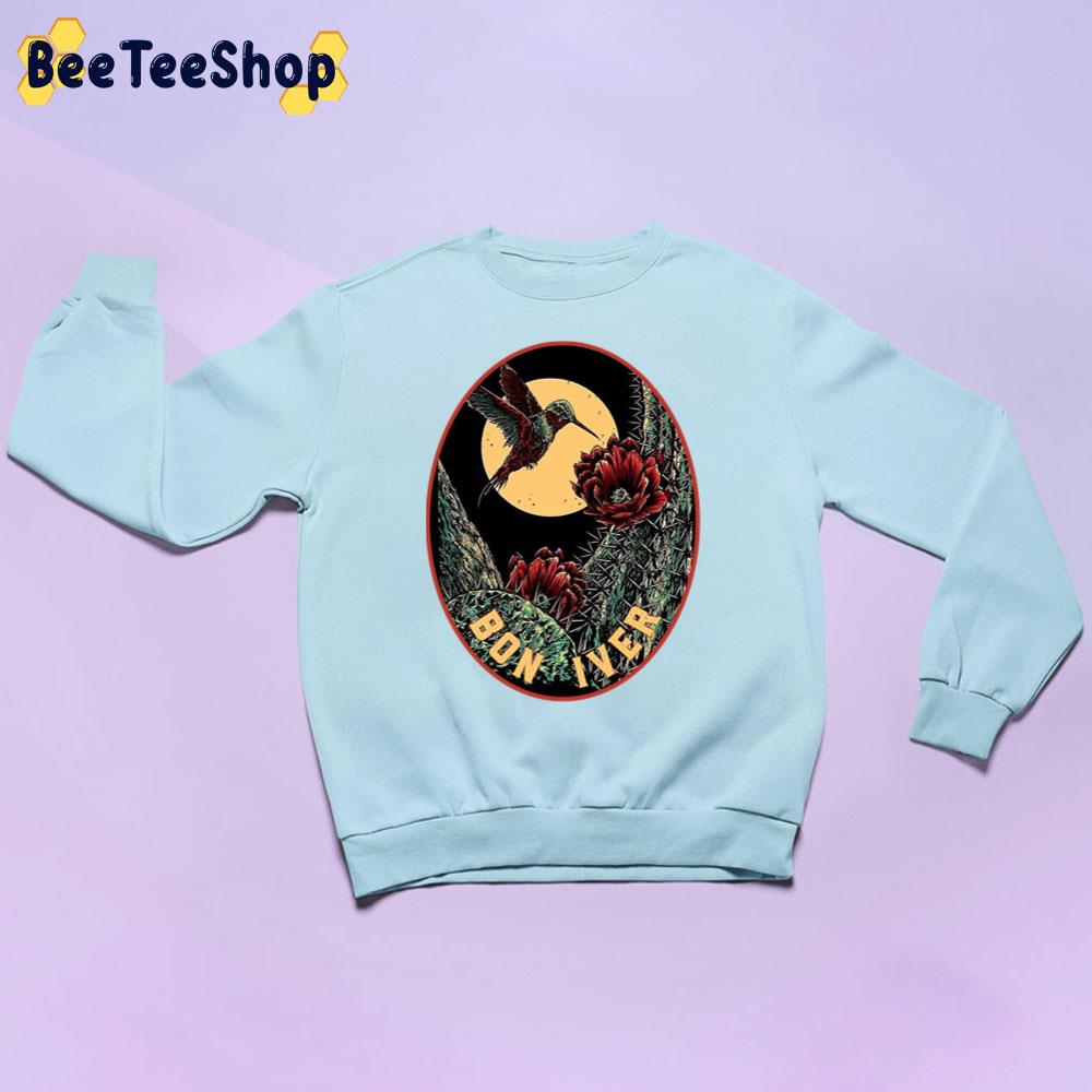 Hummingbird And Cactus Unisex Sweatshirt Hummingbird And Cactus Unisex Sweatshirt