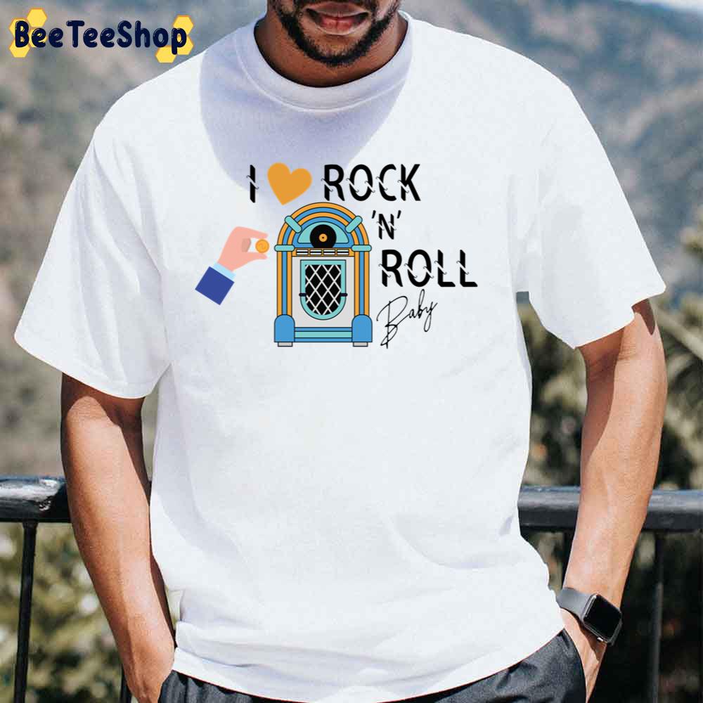I Love Rock N Roll Black Baby Unisex T-Shirt I Love Rock N Roll Black Baby Unisex T-Shirt