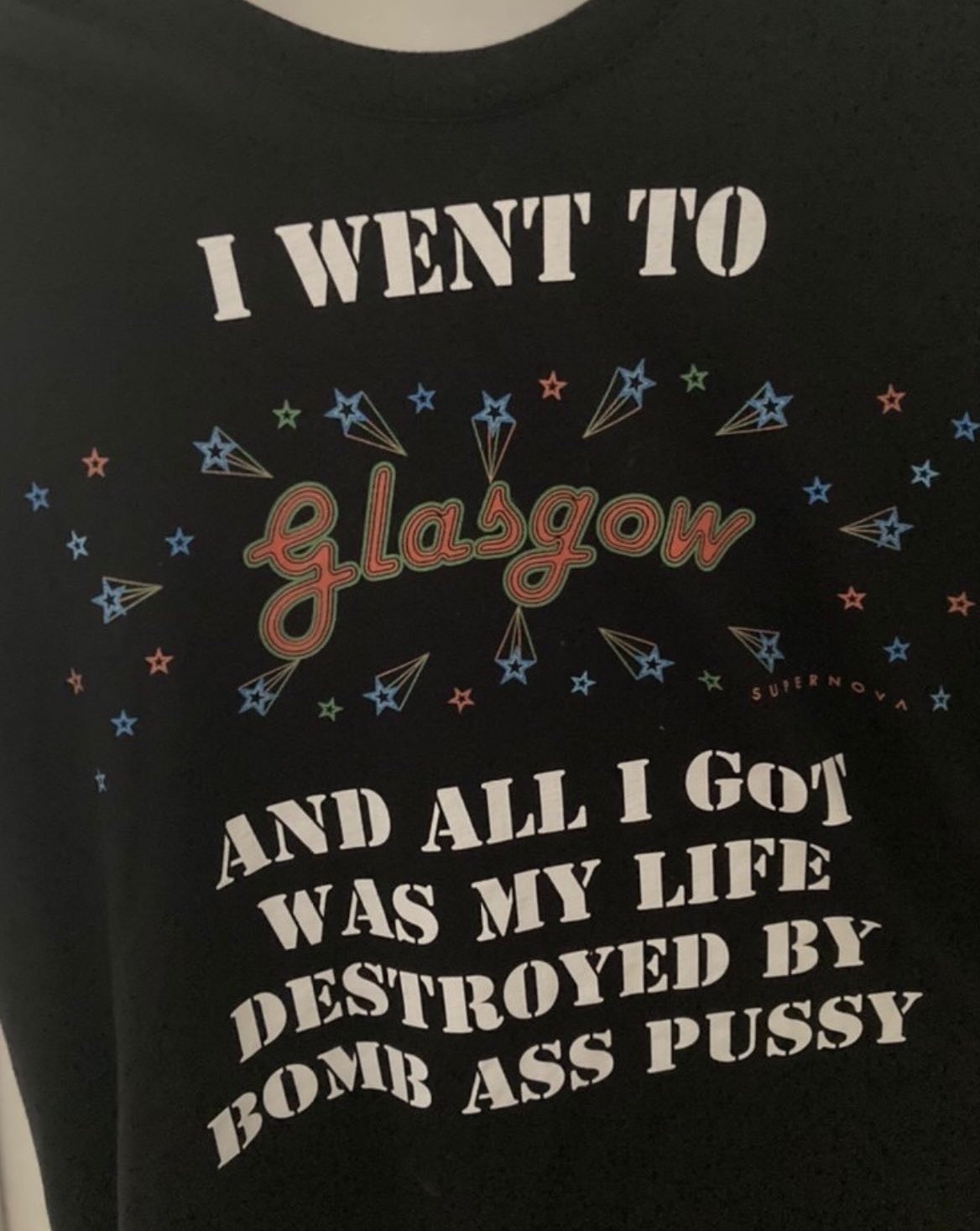 I Went To Glasgow And All I Got Was My Life Unisex T-Shirt I Went To Glasgow And All I Got Was My Life Unisex T-Shirt