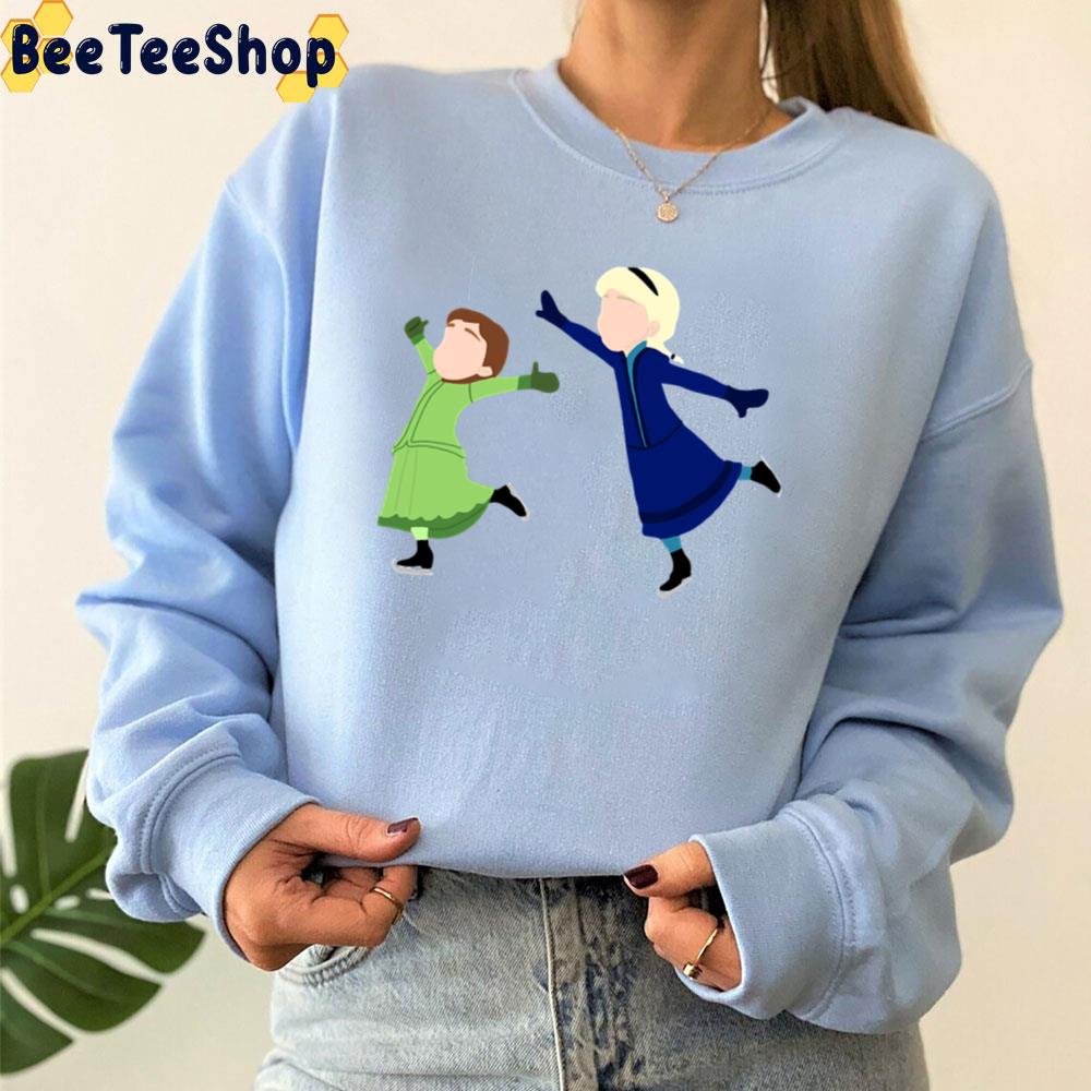 Ice Sisters Kids Frozen Movie Unisex Sweatshirt Ice Sisters Kids Frozen Movie Unisex Sweatshirt