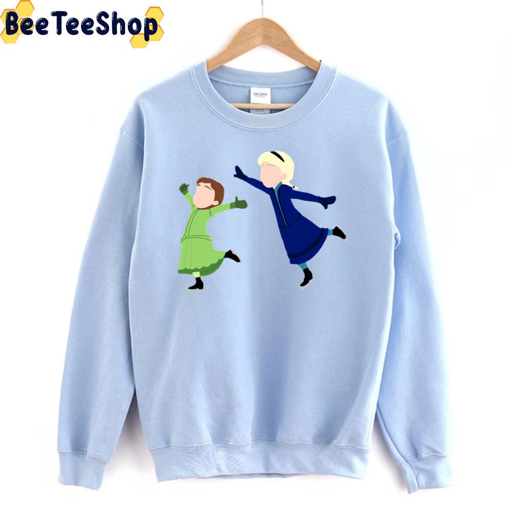 Ice Sisters Kids Frozen Movie Unisex Sweatshirt Ice Sisters Kids Frozen Movie Unisex Sweatshirt
