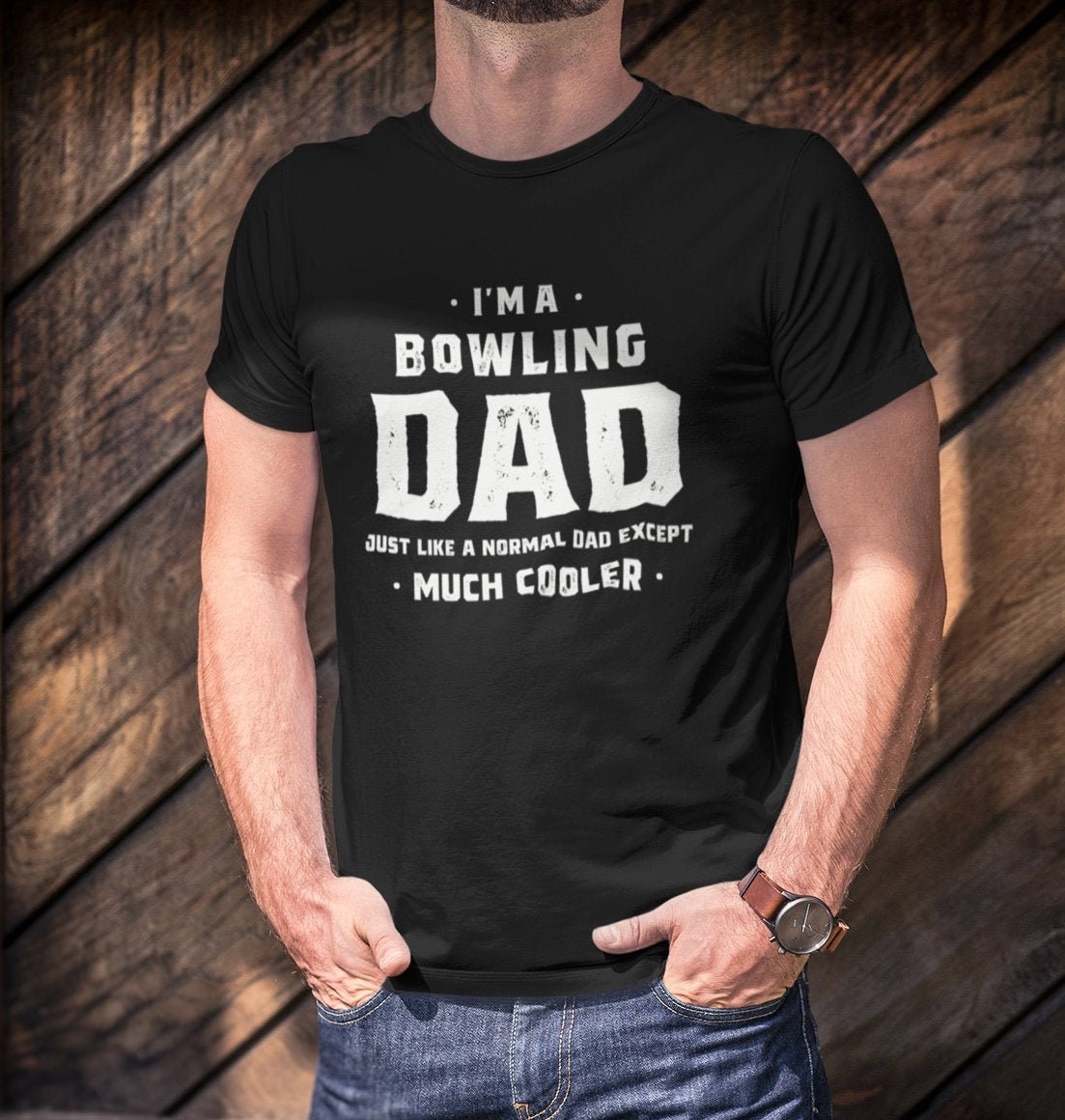 I'm A Bowling Dad Just Like A Normal Dad Except Much Cooler Father's Day Unisex T-Shirt I'm A Bowling Dad Just Like A Normal Dad Except Much Cooler Father's Day Unisex T-Shirt