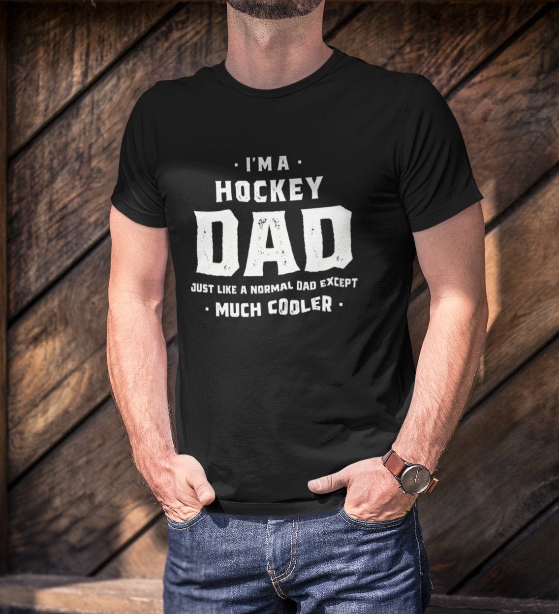 I'm A Hockey Dad Just Like A Normal Dad Except Much Cooler Father's Day Unisex Shirt I'm A Hockey Dad Just Like A Normal Dad Except Much Cooler Father's Day Unisex Shirt