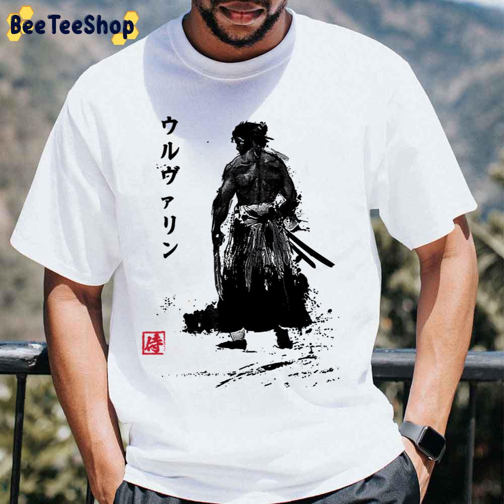 Immortal Samurai Sumi-E Unisex T-Shirt Immortal Samurai Sumi-E Unisex T-Shirt
