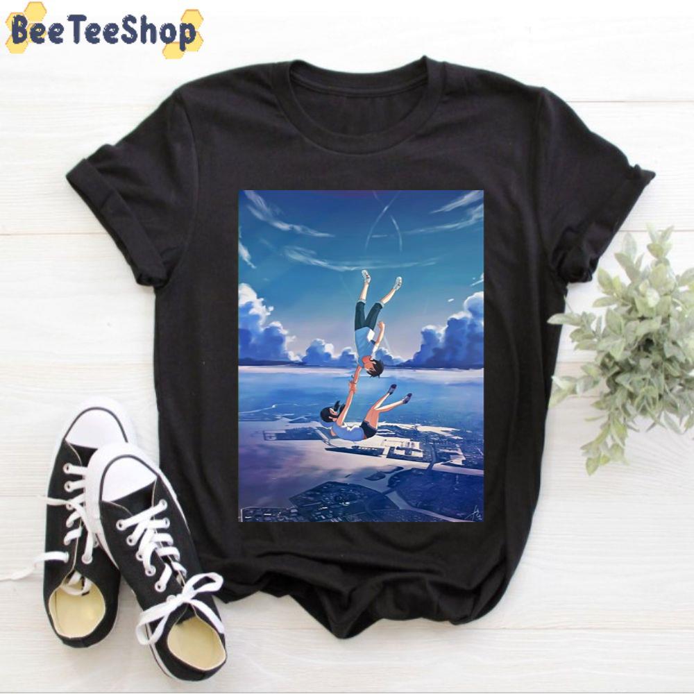 In The Blue Sky Weathering With You Unisex T-Shirt In The Blue Sky Weathering With You Unisex T-Shirt