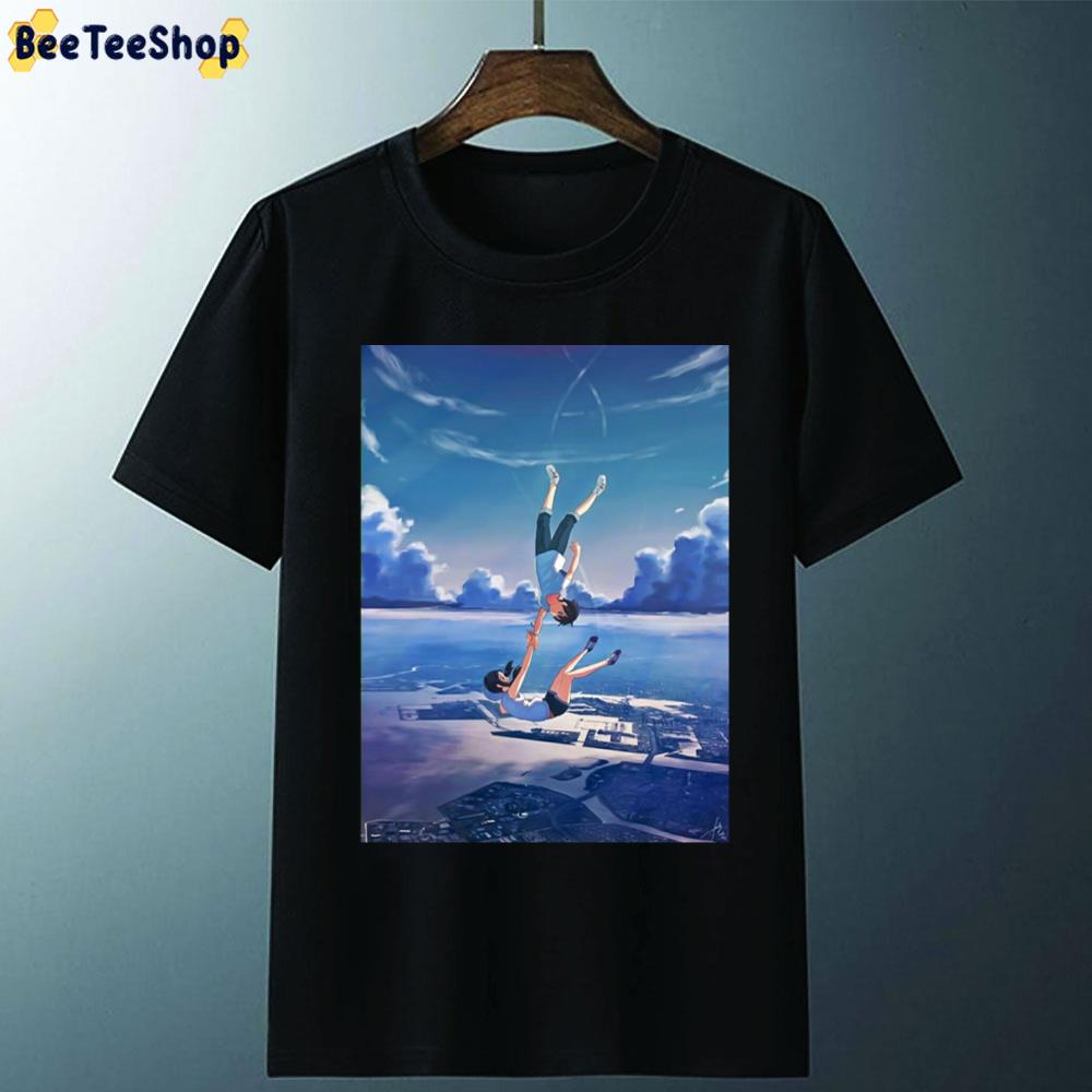 In The Blue Sky Weathering With You Unisex T-Shirt In The Blue Sky Weathering With You Unisex T-Shirt