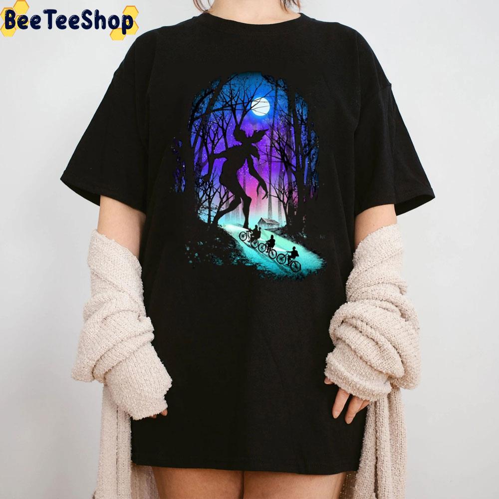In The Scary Night Stranger Things Unisex T-Shirt In The Scary Night Stranger Things Unisex T-Shirt
