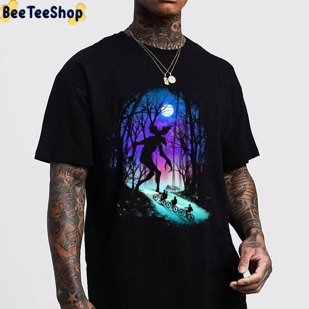 In The Scary Night Stranger Things Unisex T-Shirt In The Scary Night Stranger Things Unisex T-Shirt