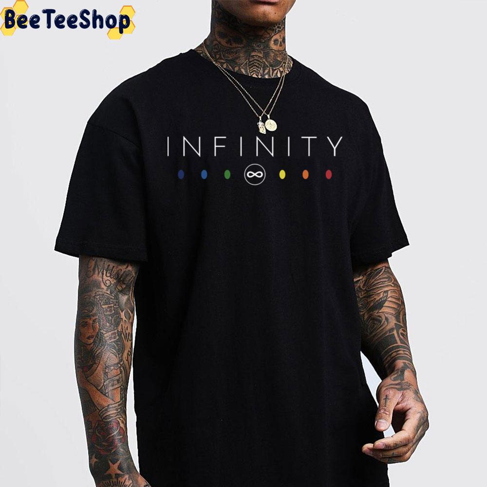 Infinity White Clean Unisex T-Shirt Infinity White Clean Unisex T-Shirt