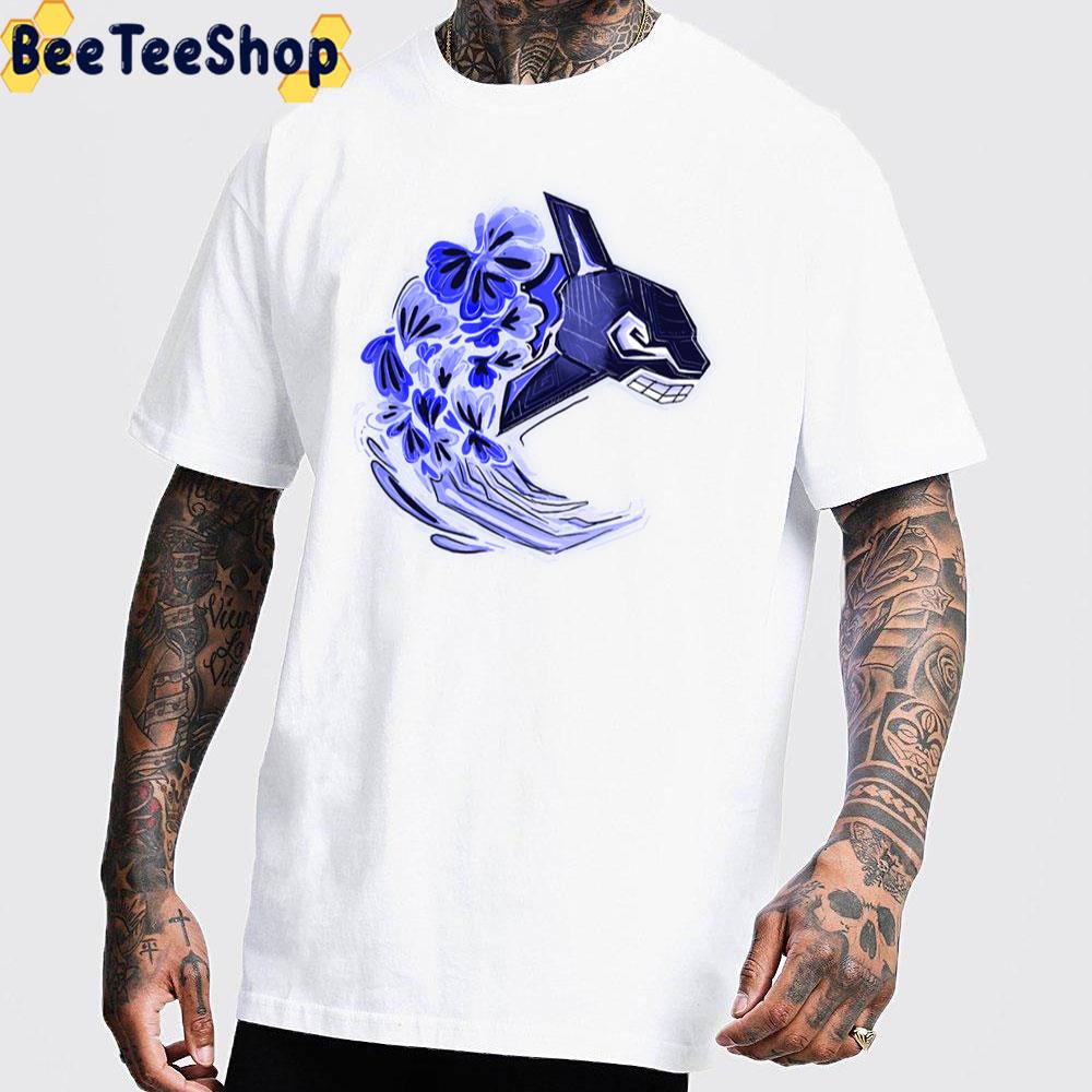 Iris Vancouver Canucks Hockey Art Unisex T-Shirt Iris Vancouver Canucks Hockey Art Unisex T-Shirt