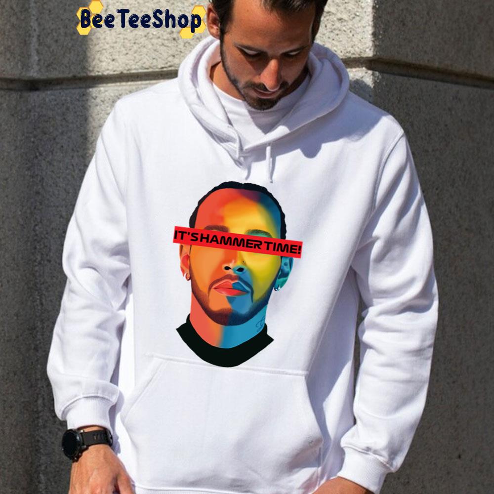 It's Hammer Time 44 F1 Lewis Hamilton Racing Unisex T-Shirt It's Hammer Time 44 F1 Lewis Hamilton Racing Unisex T-Shirt