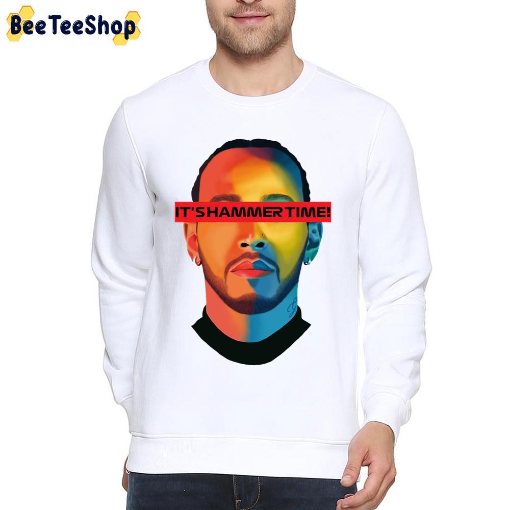 It's Hammer Time 44 F1 Lewis Hamilton Racing Unisex T-Shirt It's Hammer Time 44 F1 Lewis Hamilton Racing Unisex T-Shirt