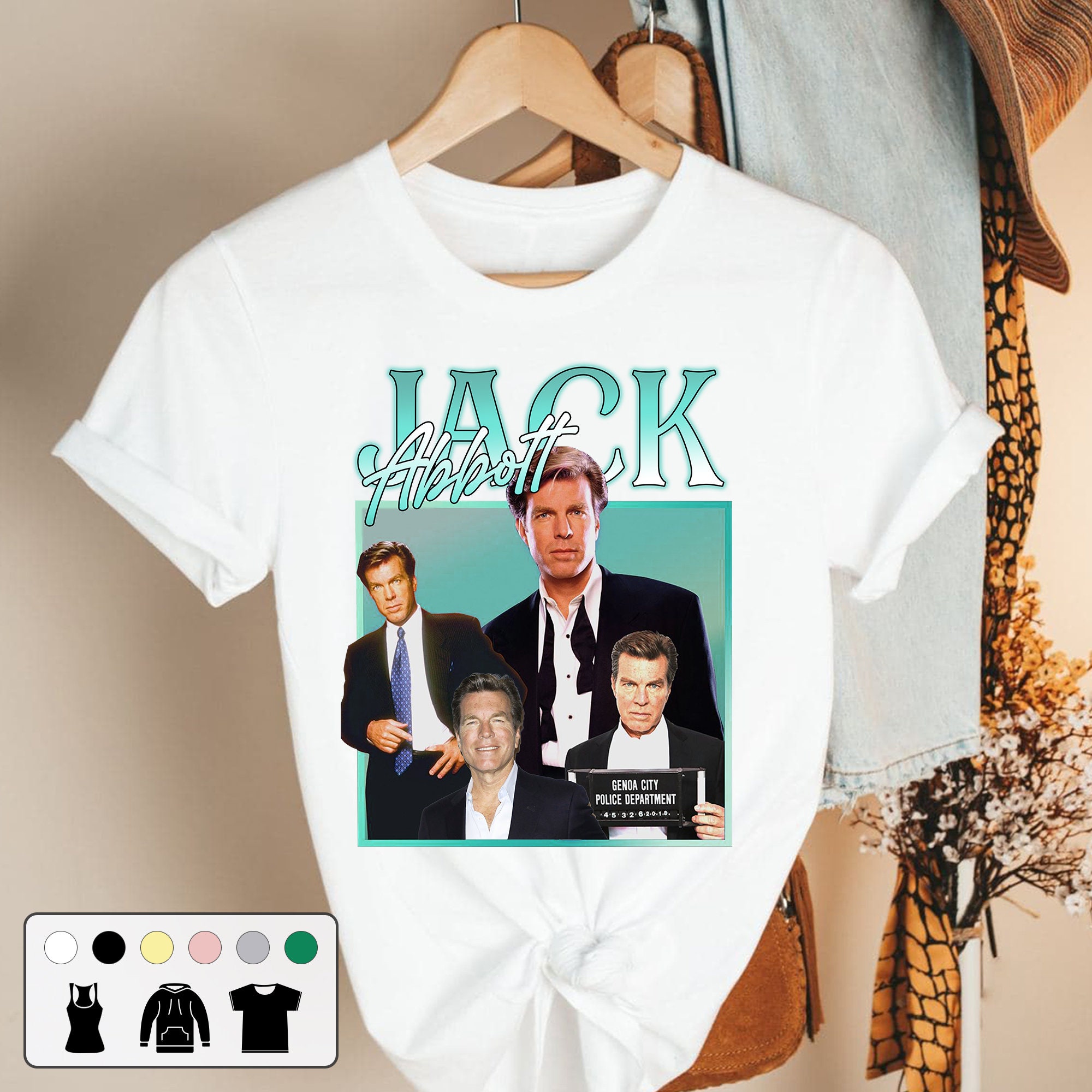 Jack Abbott Vintage Graphics Unisex T-Shirt Jack Abbott Vintage Graphics Unisex T-Shirt