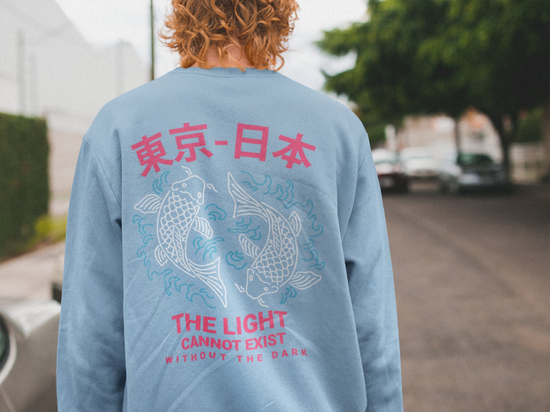 Japanese Fish Artwork Unisex Sweatshirt Japanese Fish Artwork Unisex Sweatshirt
