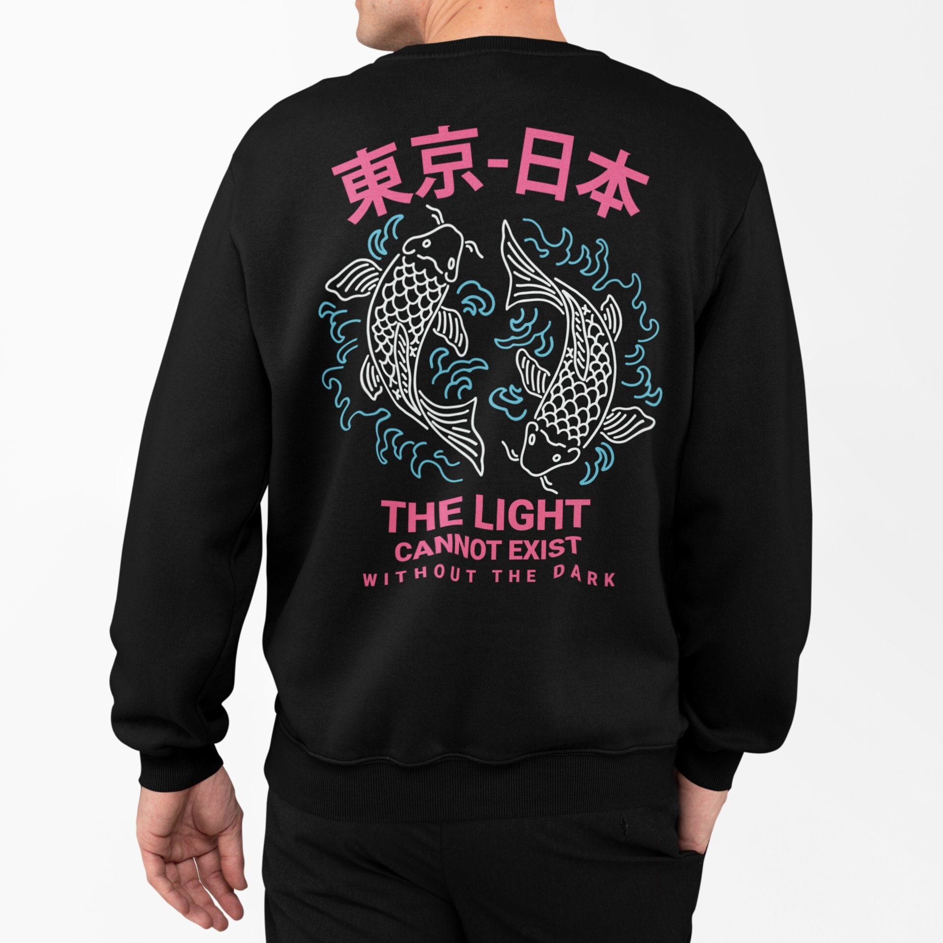 Japanese Fish Artwork Unisex Sweatshirt Japanese Fish Artwork Unisex Sweatshirt