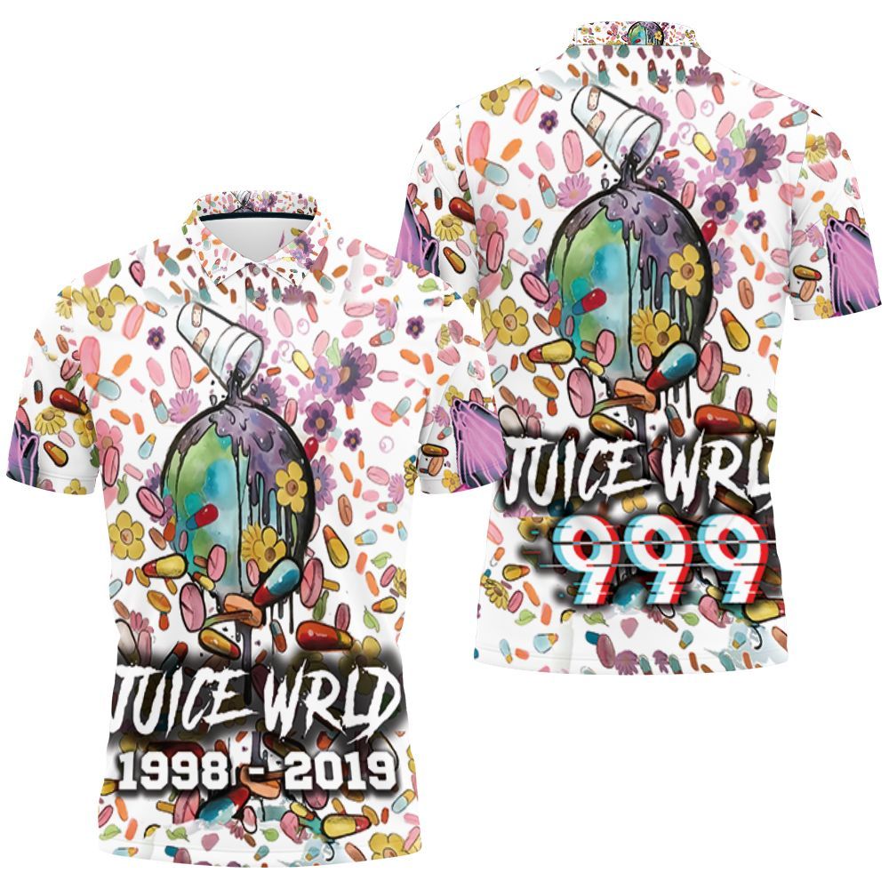 Juice Wrld 999 Future On Drugs Over The World Polo Shirt All Over Print Shirt 3d T-shirt Juice Wrld 999 Future On Drugs Over The World Polo Shirt All Over Print Shirt 3d T-shirt