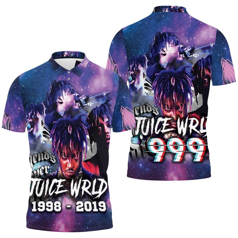 Juice Wrld 999 Legend Never Die Under Star Sky Polo Shirt All Over Print Shirt 3d T-shirt Juice Wrld 999 Legend Never Die Under Star Sky Polo Shirt All Over Print Shirt 3d T-shirt