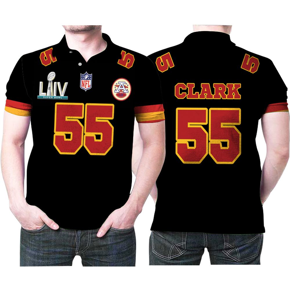 Kansas City Chiefs Frank Clark 55 Super Bowl Red Game Jersey Style Gift For Chiefs Fans Clark Lovers Polo Shirt All Over Print Shirt 3d T-shirt Kansas City Chiefs Frank Clark 55 Super Bowl Red Game Jersey Style Gift For Chiefs Fans Clark Lovers Polo Shirt All Over Print Shirt 3d T-shirt