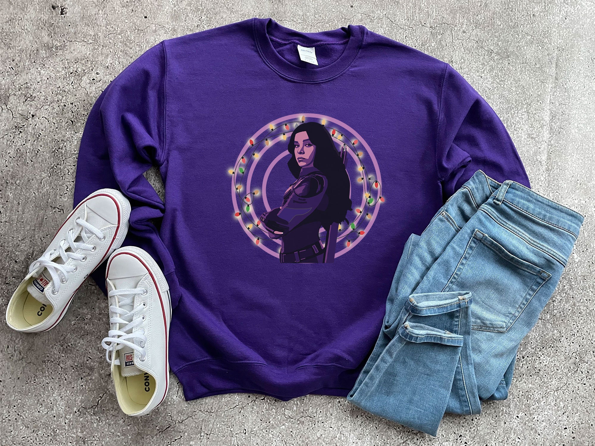 Kate Bishop Art Unisex Sweatshirt Kate Bishop Art Unisex Sweatshirt