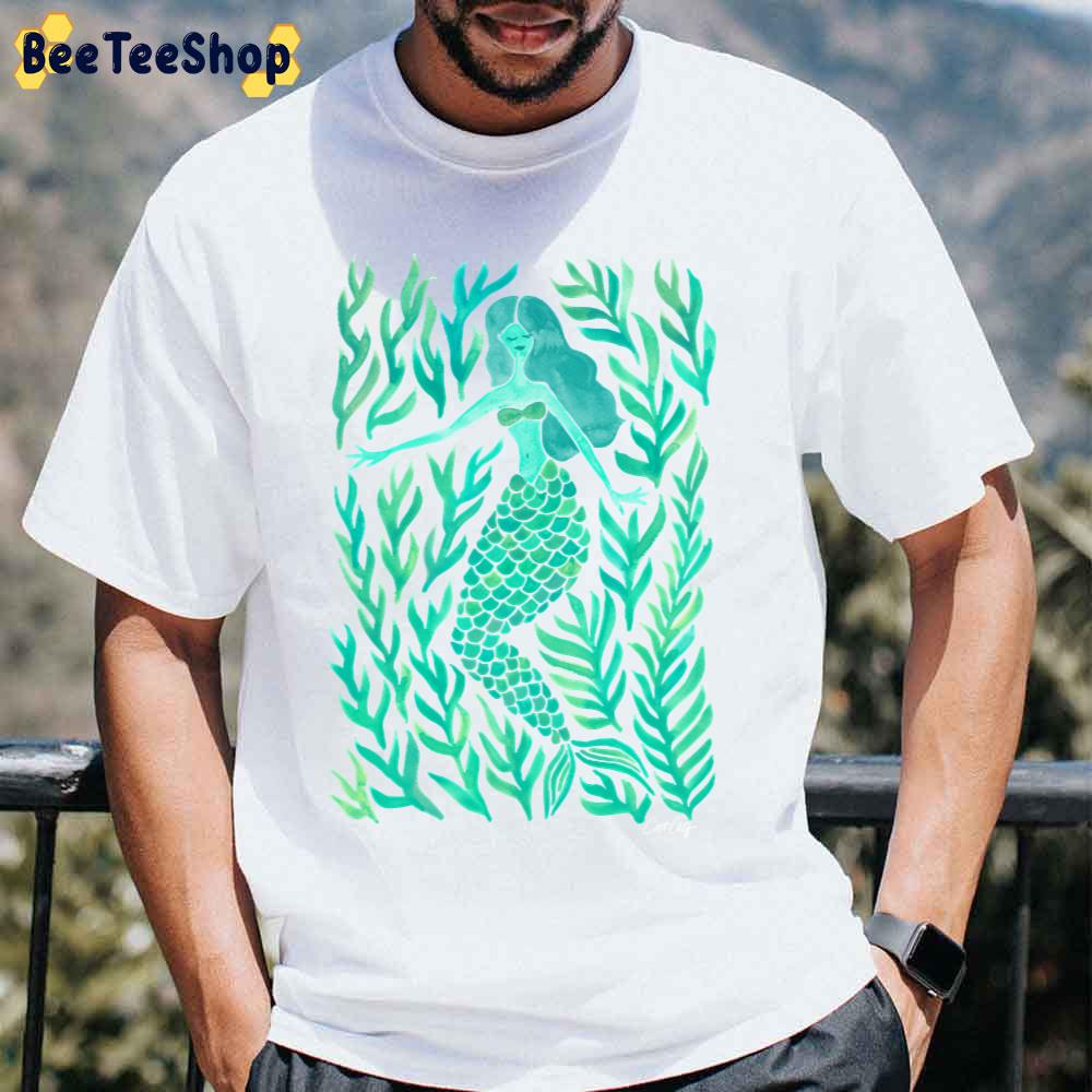 Kelp Forest Mermaid Mint Palette Unisex T-Shirt Kelp Forest Mermaid Mint Palette Unisex T-Shirt