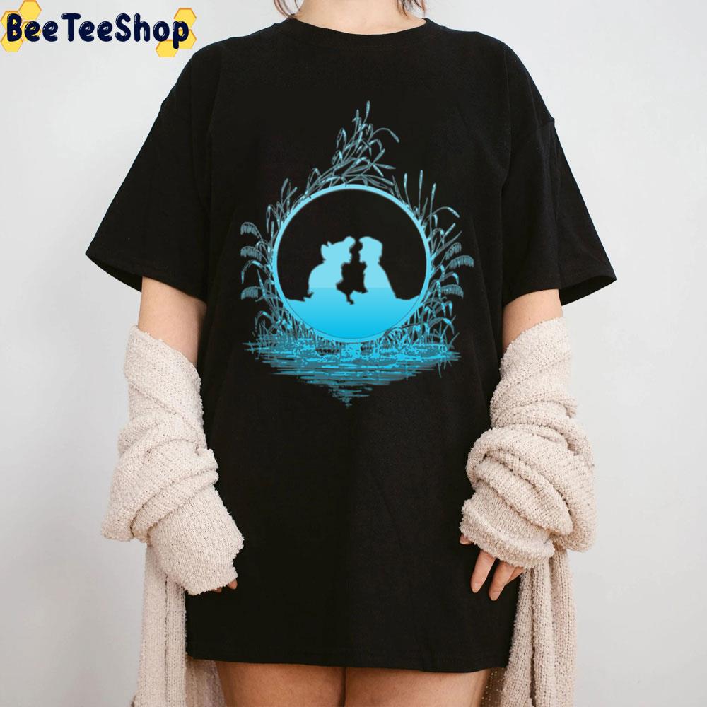 Kiss The Girl The Little Mermaid Blue Art Unisex T-Shirt Kiss The Girl The Little Mermaid Blue Art Unisex T-Shirt