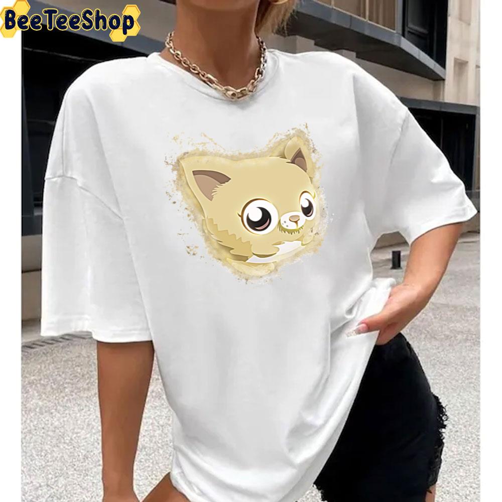 Kitten Head Glowing Art Unisex T-Shirt Kitten Head Glowing Art Unisex T-Shirt