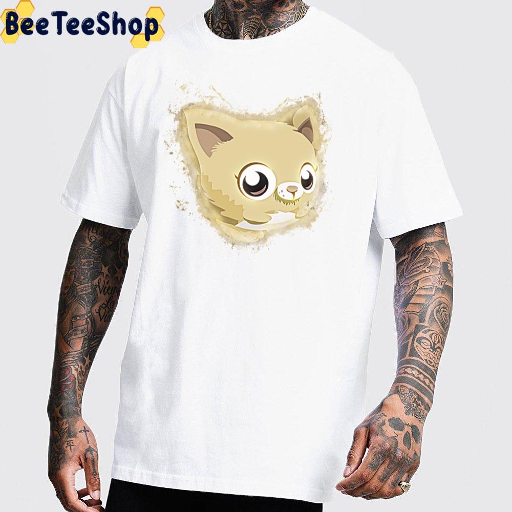 Kitten Head Glowing Art Unisex T-Shirt Kitten Head Glowing Art Unisex T-Shirt
