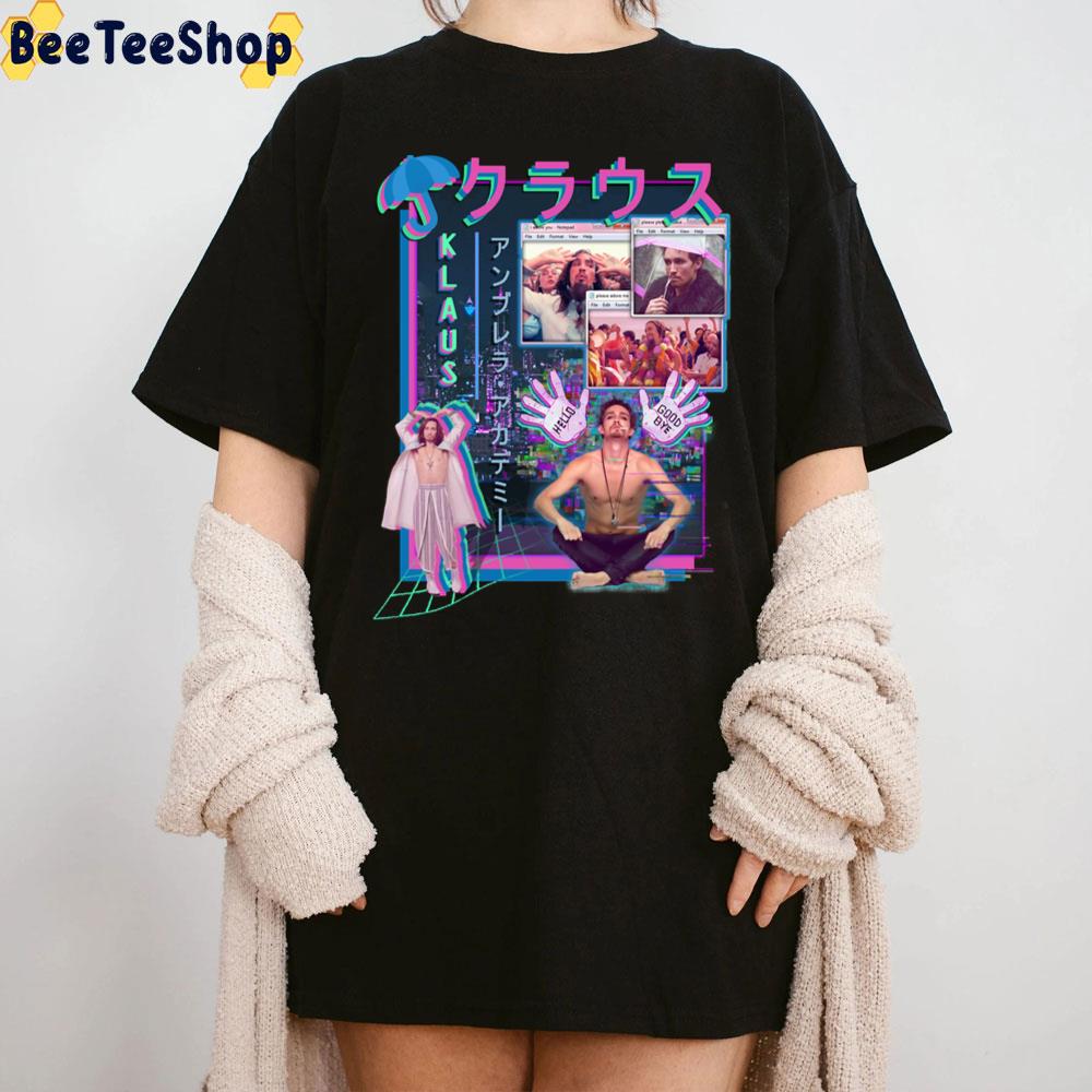 Klaus Hargreeves Vaporwave The Umbrella Academy Season 3 Movie Unisex T-Shirt Klaus Hargreeves Vaporwave The Umbrella Academy Season 3 Movie Unisex T-Shirt