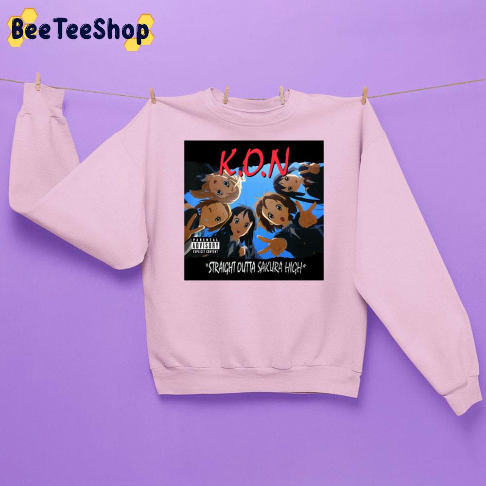 K.O.N Straight Outta Sakura High Unisex Sweatshirt K.O.N Straight Outta Sakura High Unisex Sweatshirt