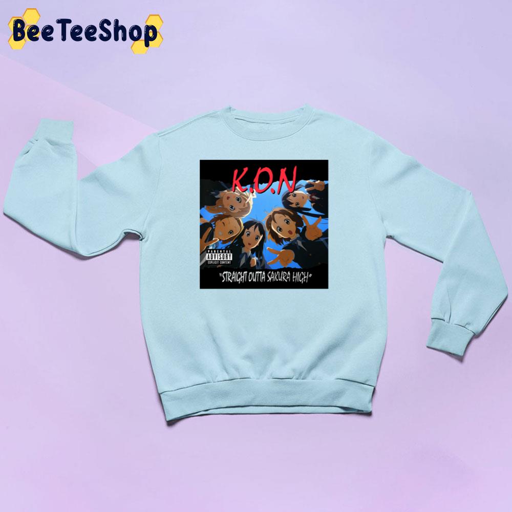 K.O.N Straight Outta Sakura High Unisex Sweatshirt K.O.N Straight Outta Sakura High Unisex Sweatshirt