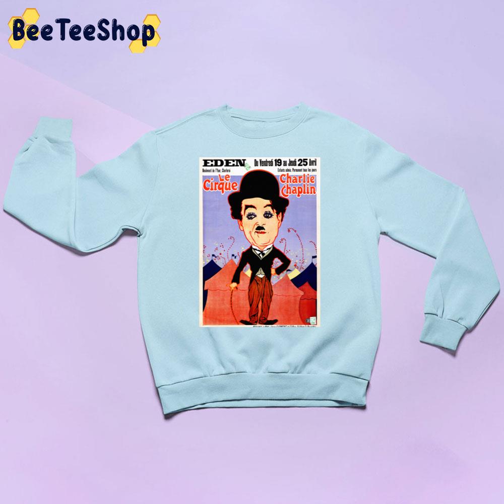 Le Cirque Charlie Chaplin Retro Art Unisex Sweatshirt Le Cirque Charlie Chaplin Retro Art Unisex Sweatshirt