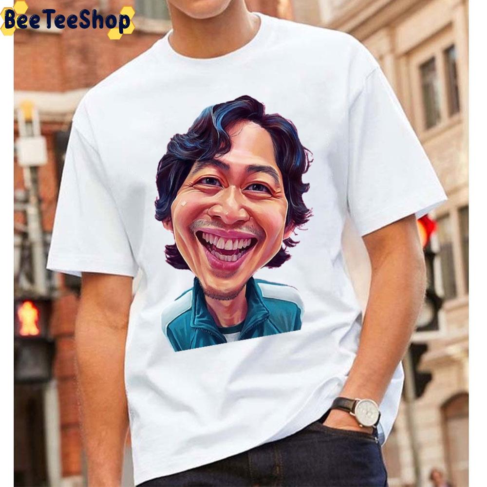 Lee Jung-Jae Art Squid Game Unisex T-Shirt Lee Jung-Jae Art Squid Game Unisex T-Shirt