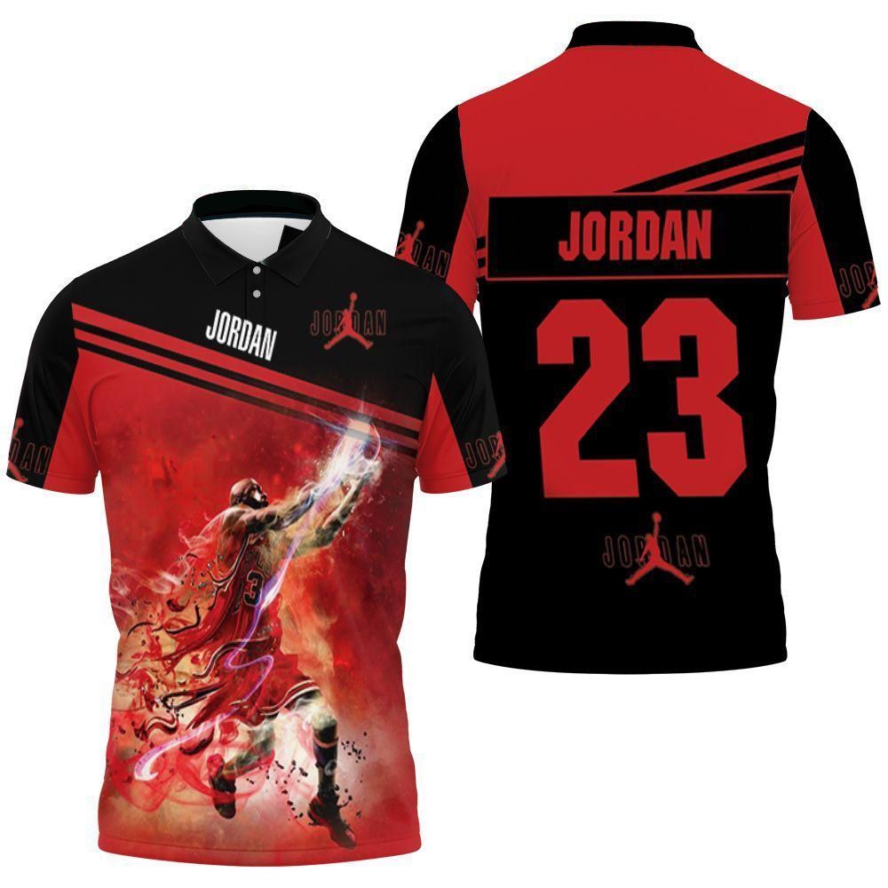 Legend Of Nba Michael Jordan 23 Chicago Bulls Polo Shirt All Over Print Shirt 3d T-shirt Legend Of Nba Michael Jordan 23 Chicago Bulls Polo Shirt All Over Print Shirt 3d T-shirt