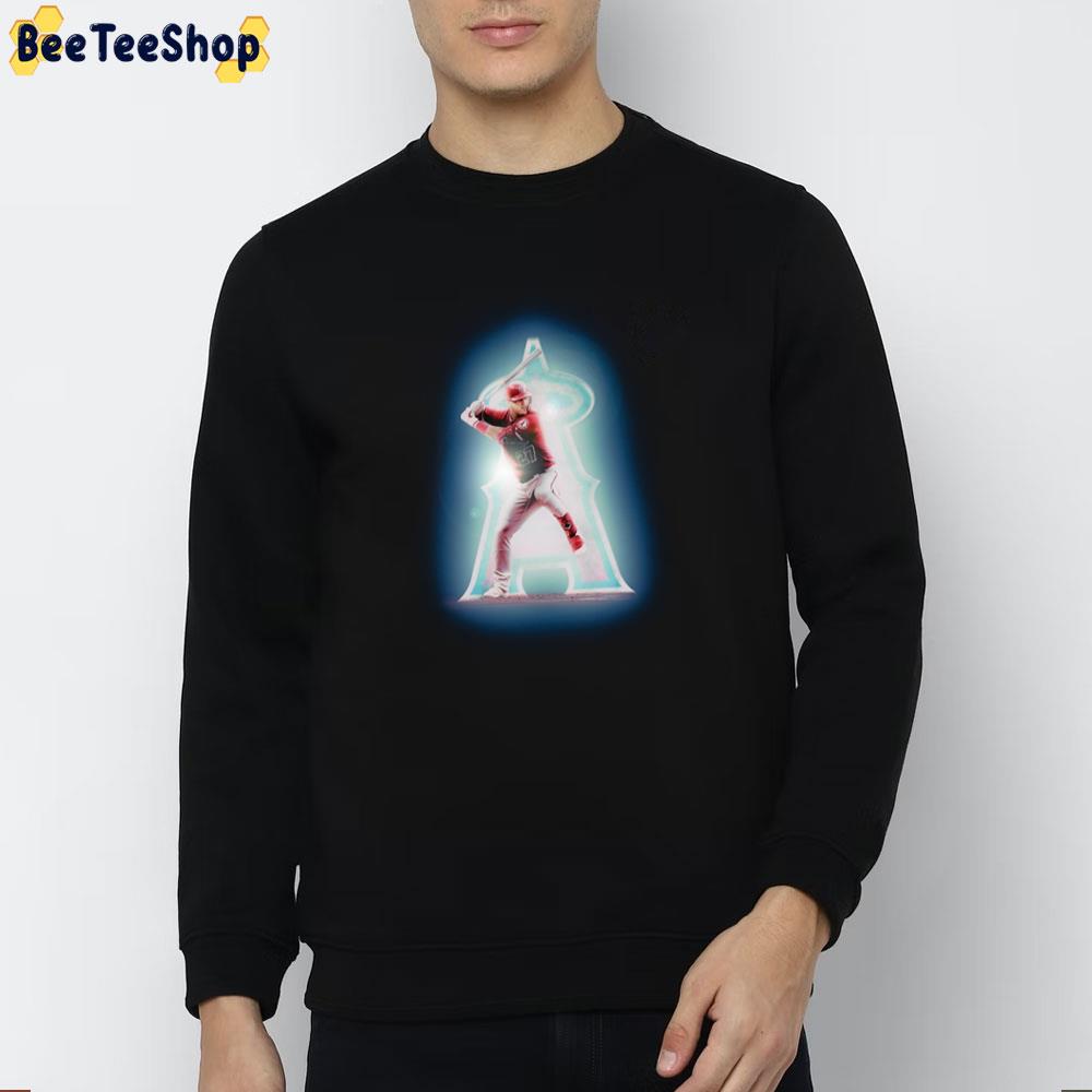 Light Art Mike Trout Los Angeles Angels Baseball Unisex T-Shirt Light Art Mike Trout Los Angeles Angels Baseball Unisex T-Shirt