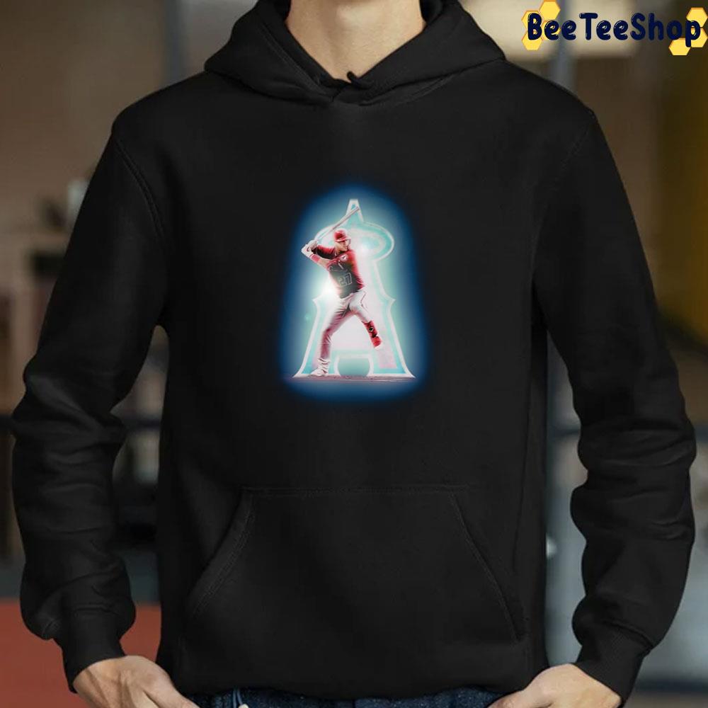 Light Art Mike Trout Los Angeles Angels Baseball Unisex T-Shirt Light Art Mike Trout Los Angeles Angels Baseball Unisex T-Shirt