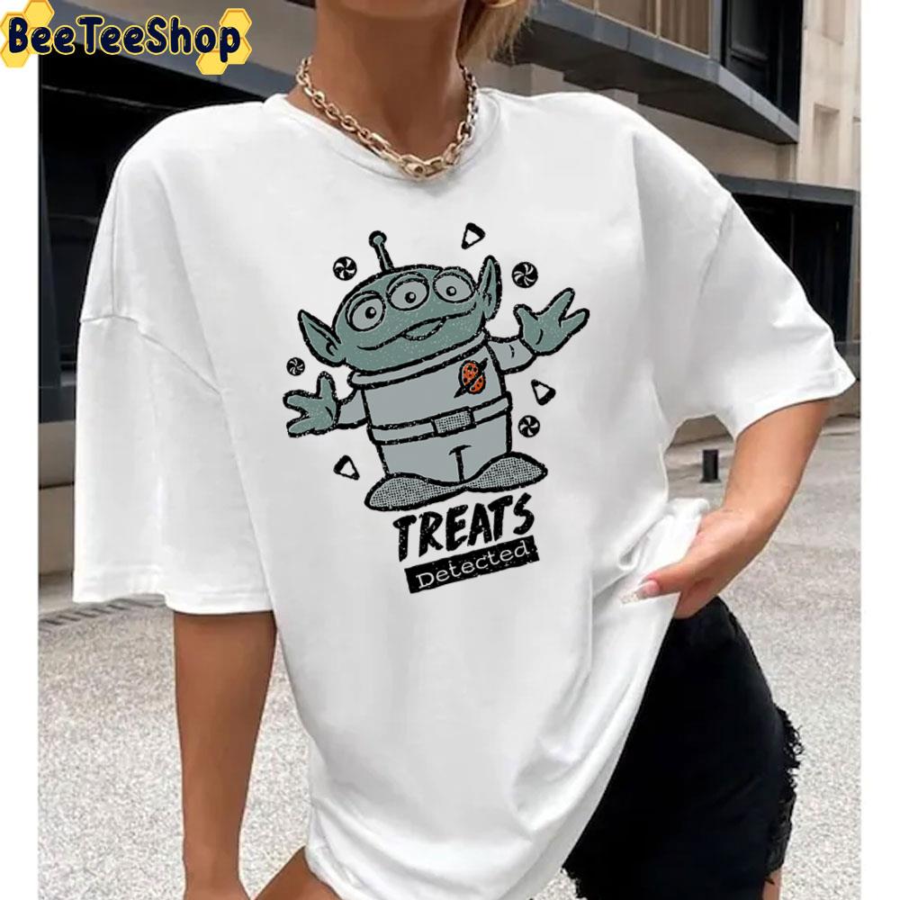 Little Green Aliens Treats Detected Lightyear Movie 2022 Unisex T-Shirt Little Green Aliens Treats Detected Lightyear Movie 2022 Unisex T-Shirt