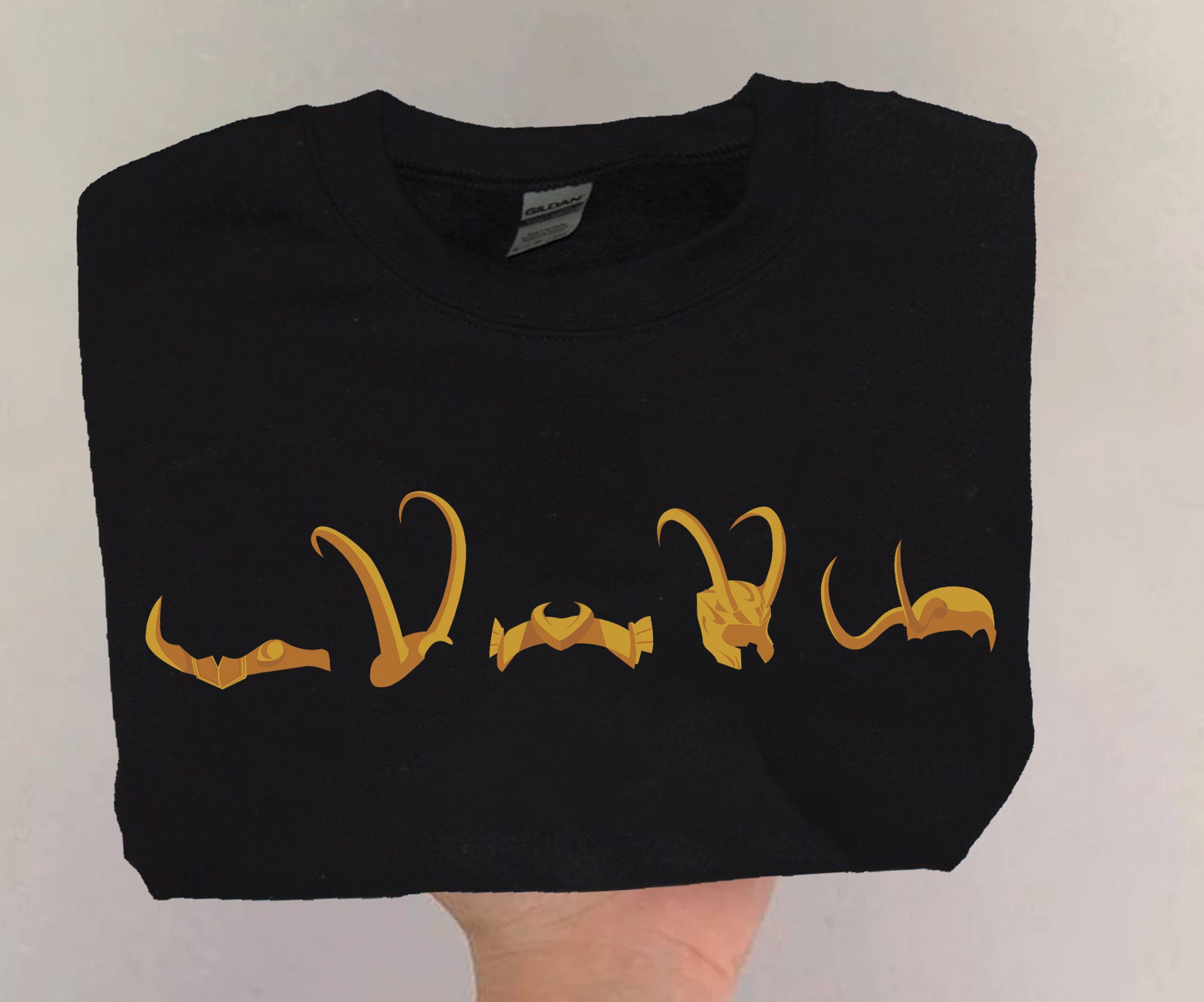 Loki Horns Variants Marvel Avenger Unisex Sweatshirt Loki Horns Variants Marvel Avenger Unisex Sweatshirt