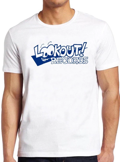Lookout Records Blue Art Unisex T-Shirt Lookout Records Blue Art Unisex T-Shirt