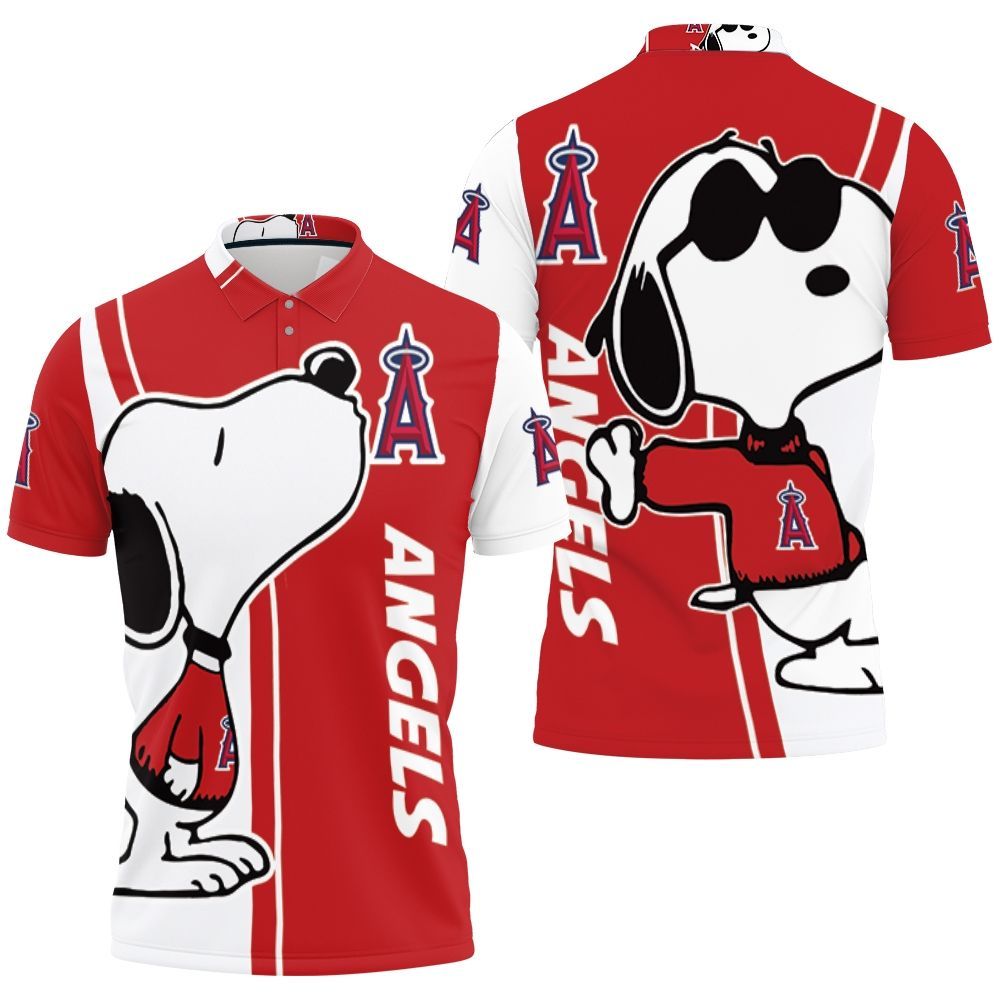 Los Angeles Angels Snoopy Lover 3d Printed Polo Shirt All Over Print Shirt 3d T-shirt Los Angeles Angels Snoopy Lover 3d Printed Polo Shirt All Over Print Shirt 3d T-shirt