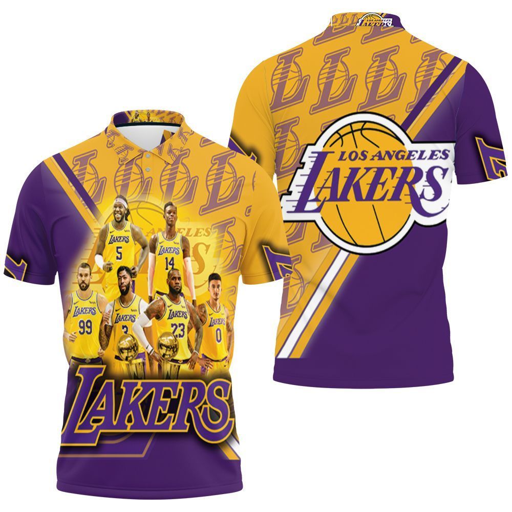 Los Angeles Lakers Nba Western Conference Logo 3d Polo Shirt Jersey All Over Print Shirt 3d T-shirt Los Angeles Lakers Nba Western Conference Logo 3d Polo Shirt Jersey All Over Print Shirt 3d T-shirt